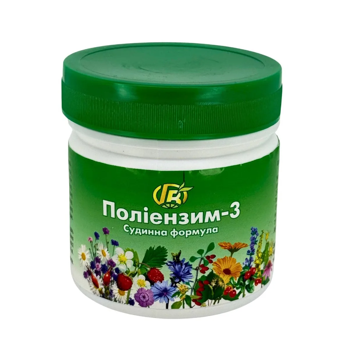 Поліензим №3 Судинний – зміцнення судин і покращення кровообігу Green Visa