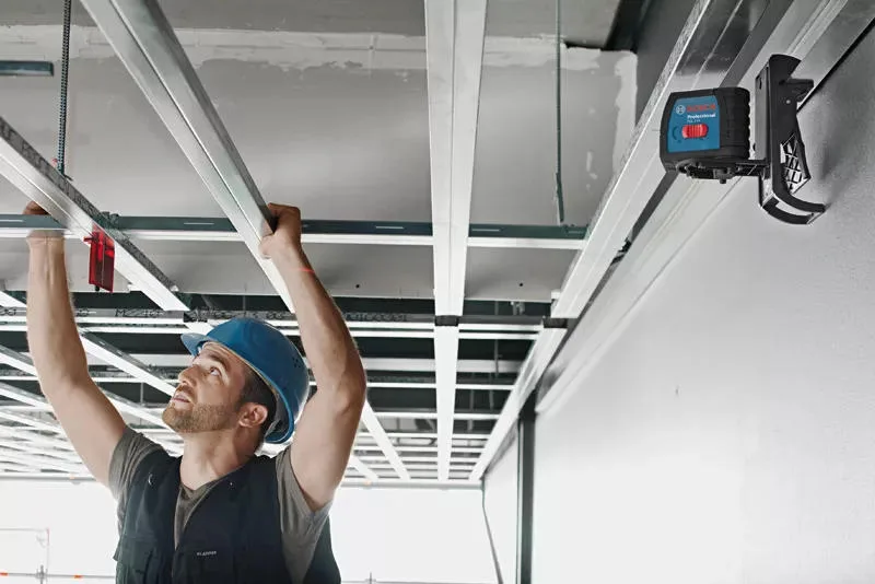 Універсальний тримач Bosch для нівеліра GLL 2-15 штативний кронштейн для будівельних робіт монтажний