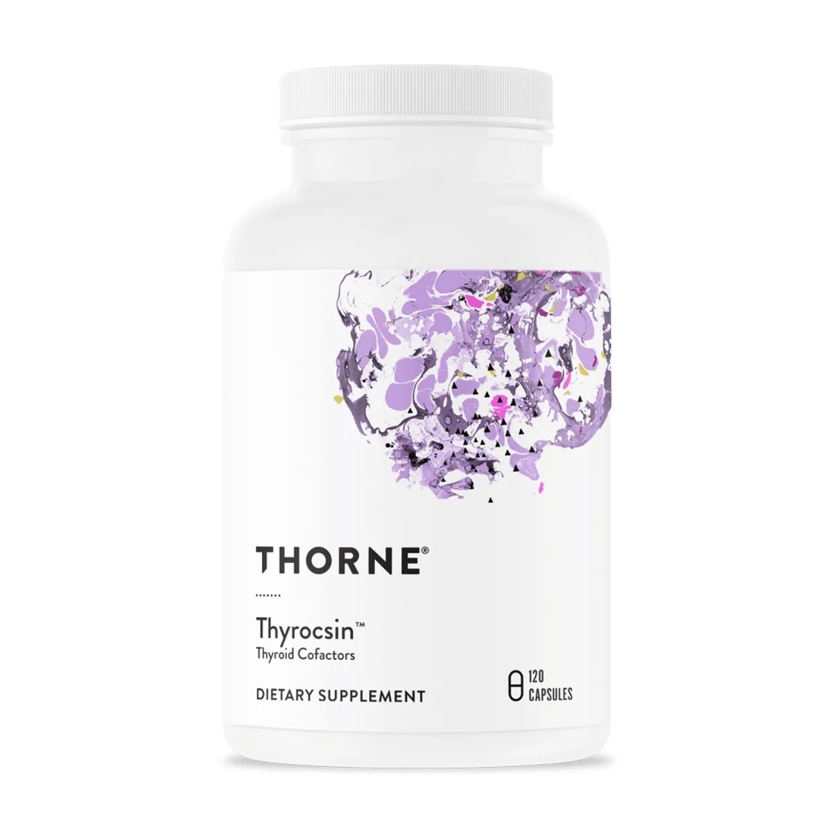 Thorne Thyrocsin 120 капсул рослинна підтримка щитовидної залози