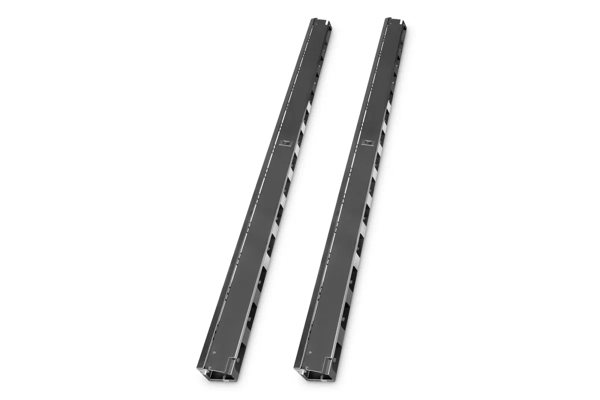 Кабельний організатор DIGITUS vertical 42U, 92x85 mm, 2 шт., RAL 9005