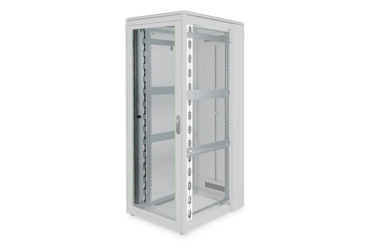 Кабельний організатор DIGITUS vertical 42U, 92x85 mm, 2 шт., RAL 9005