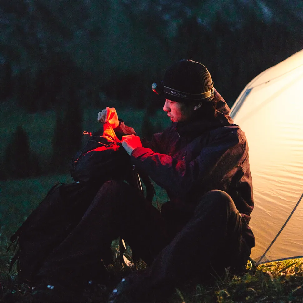 Налобный фонарь Naturehike ABS 5,7х3х3,8 см коричневый.