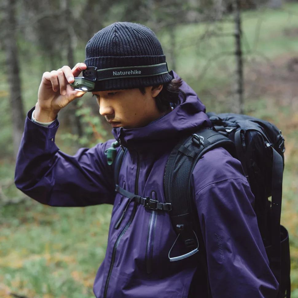 Налобный фонарь Naturehike ABS 5,7х3х3,8 см коричневый.