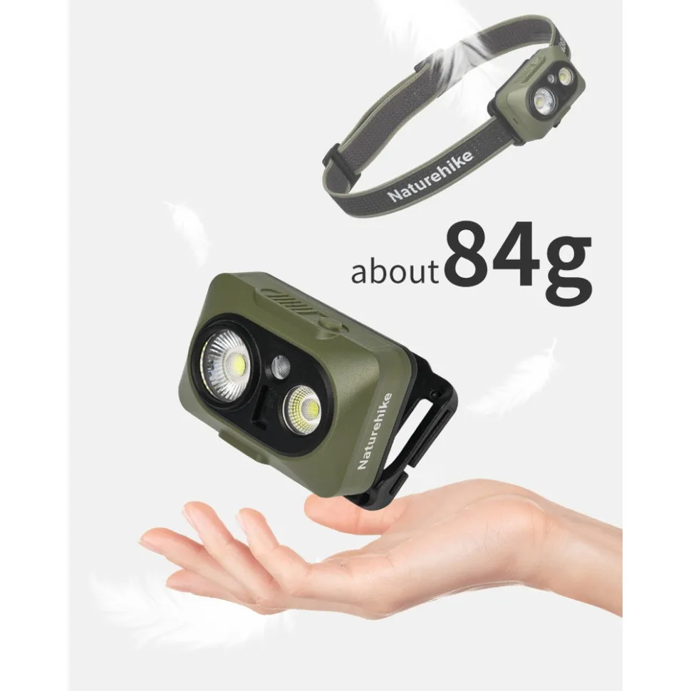 Налобный фонарь Naturehike ABS 5,7х3х3,8 см коричневый.
