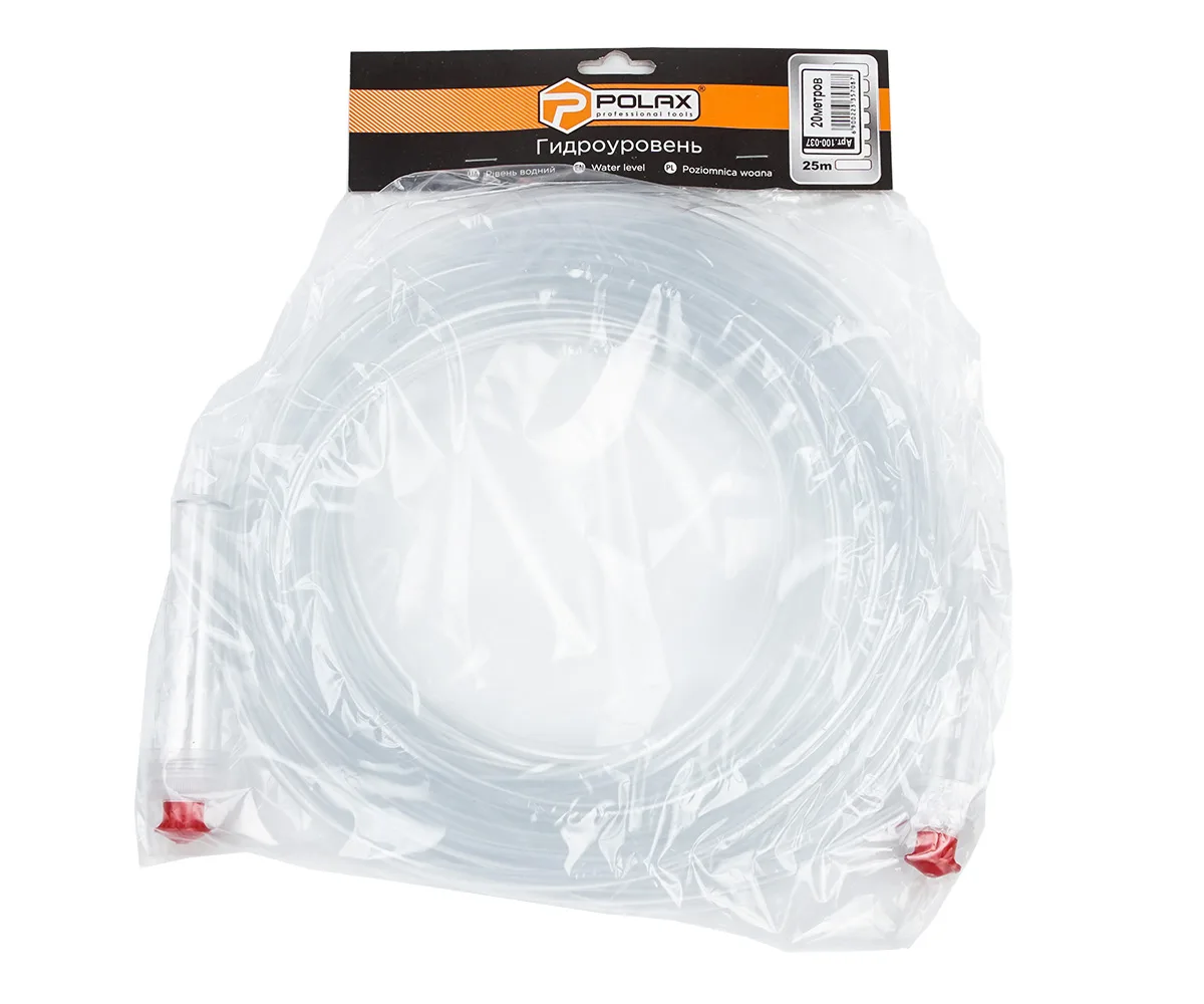 Гідроуровень Polax PVC 20 м Прозорий