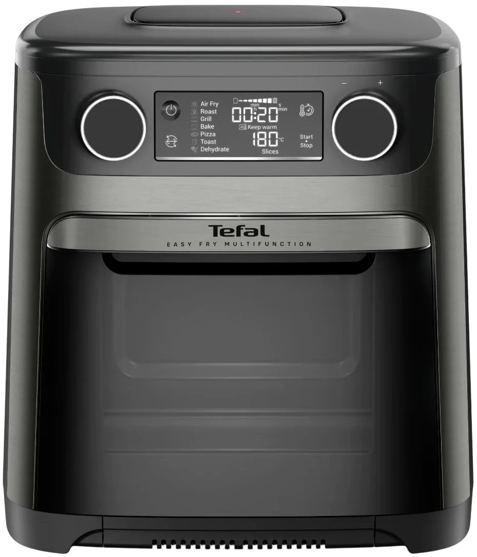 Мультипіч Tefal Easy Fry Multifunctional, 1800Вт, механічне керув., 9 програм, пластик, чорний