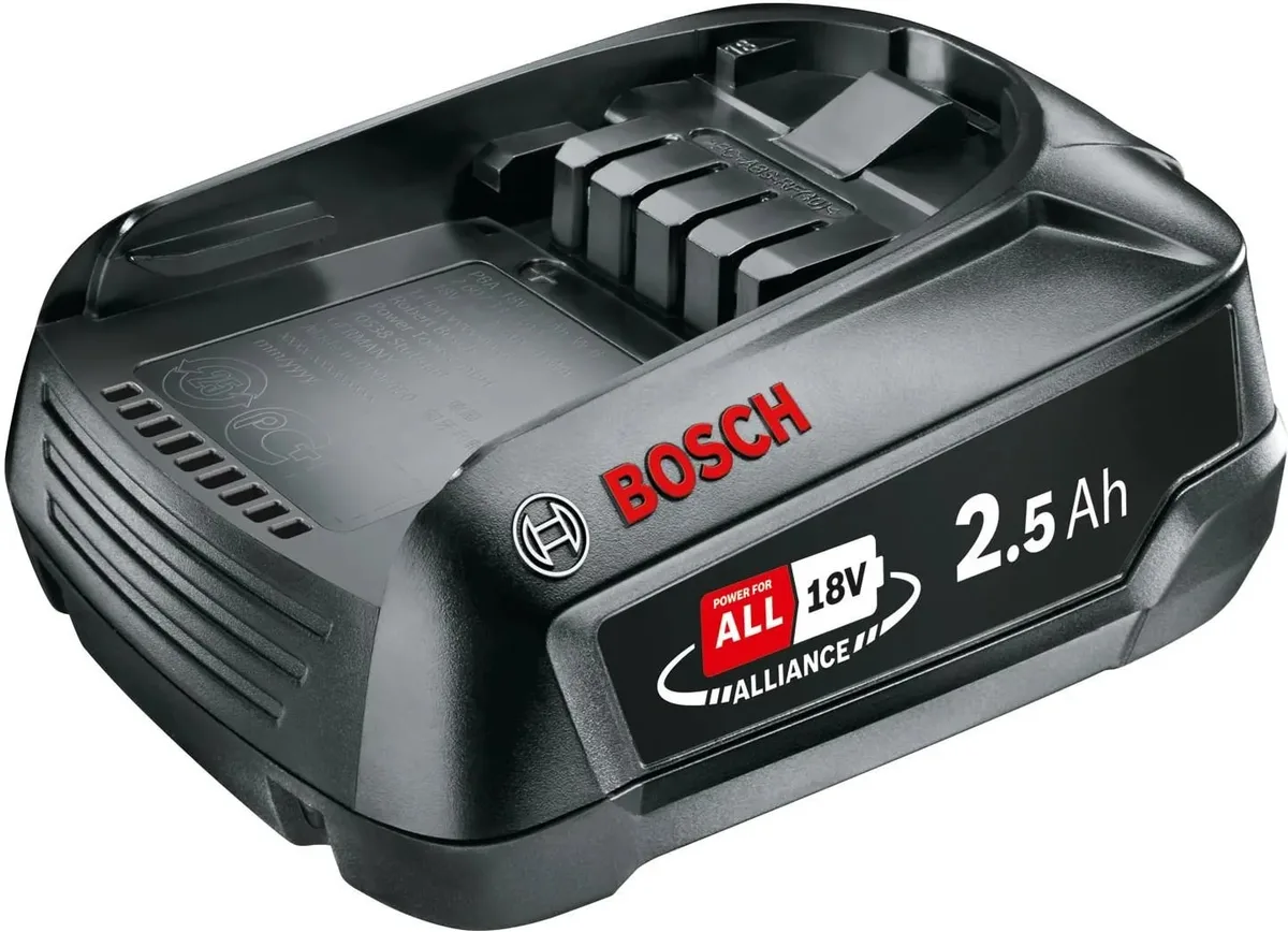 Акумулятор Bosch PBA 18В 2.5А·год легкий 0.3кг