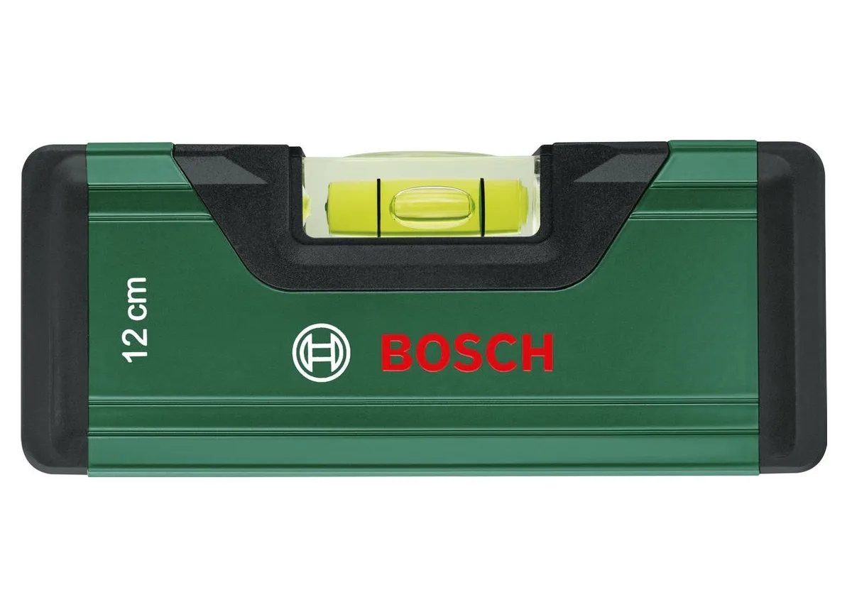 Рівень Bosch, 12 см, 1 капсула, алюмінієвий.