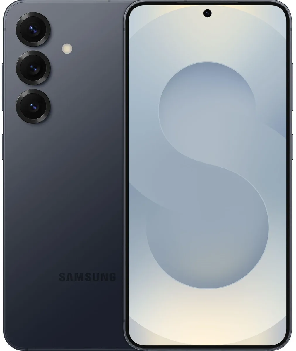Смартфон Samsung Galaxy S25 5G (S931) 6.2' 12/512ГБ, 2SIM, 4000мА•год, синій чорний