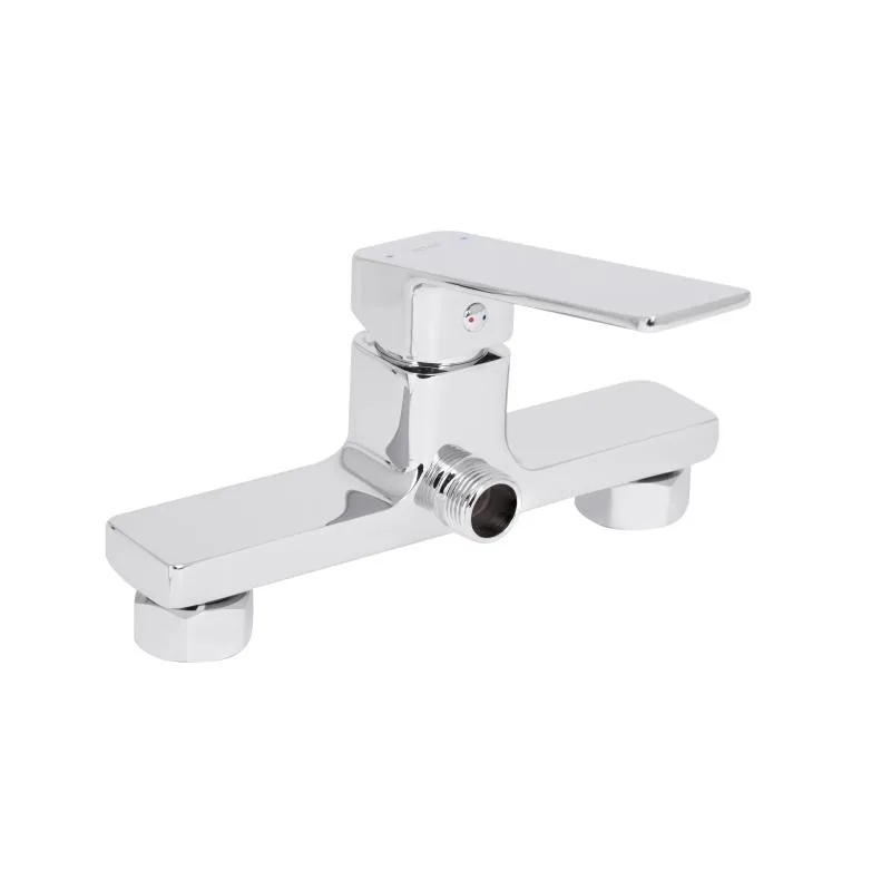 Змішувач для душу одноважільний Qtap Capricorn 4060102 хромований латунь 325х185х75 мм