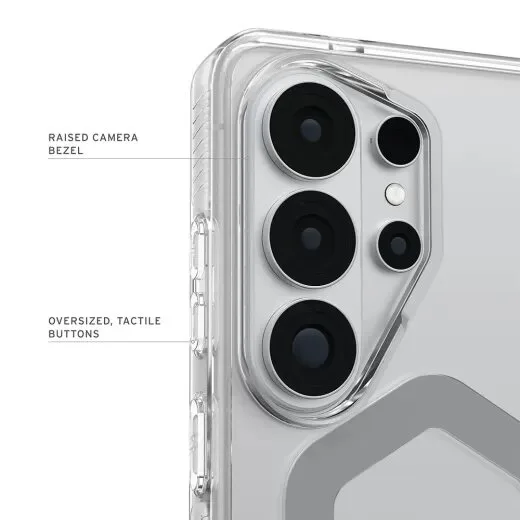 Чохол UAG Plyo Magnet для Samsung Galaxy S26 Ultra прозорий  Ice/Silver