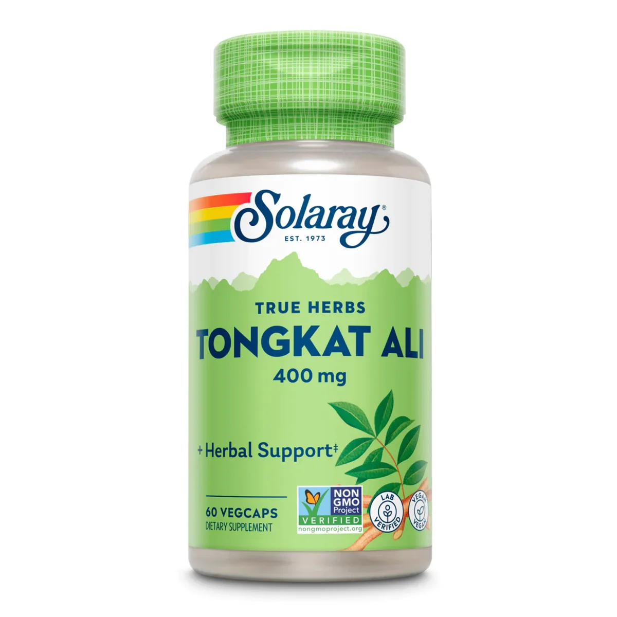 Solaray Tongkat Ali 400mg екстракт кореня 60 капсул