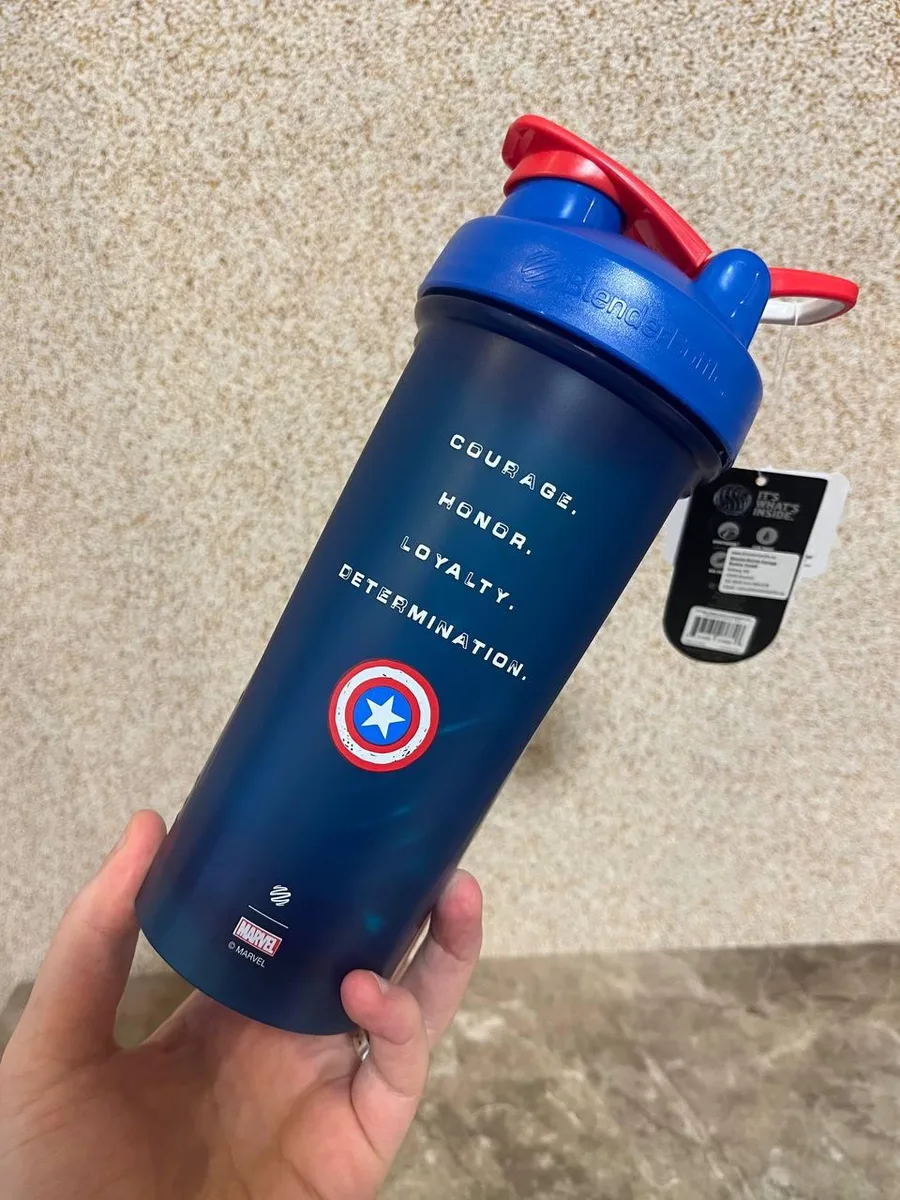 Шейкер спортивний BlenderBottle пластик 820 мл Синій