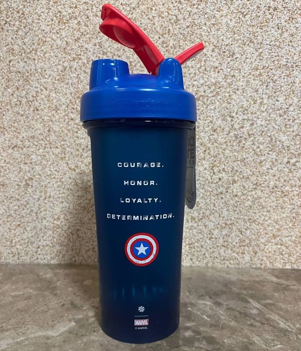 Шейкер спортивний BlenderBottle пластик 820 мл Синій
