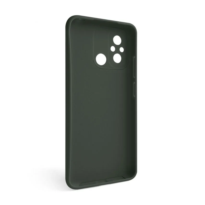 Чохол силіконовий для смартфона Xiaomi зелений 12C 41 закритий низ