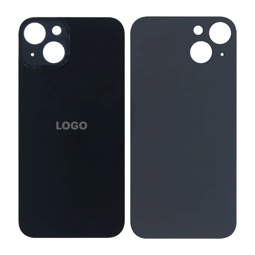 Задня кришка Apple iPhone 13 Original Quality чорна великий виріз під камеру