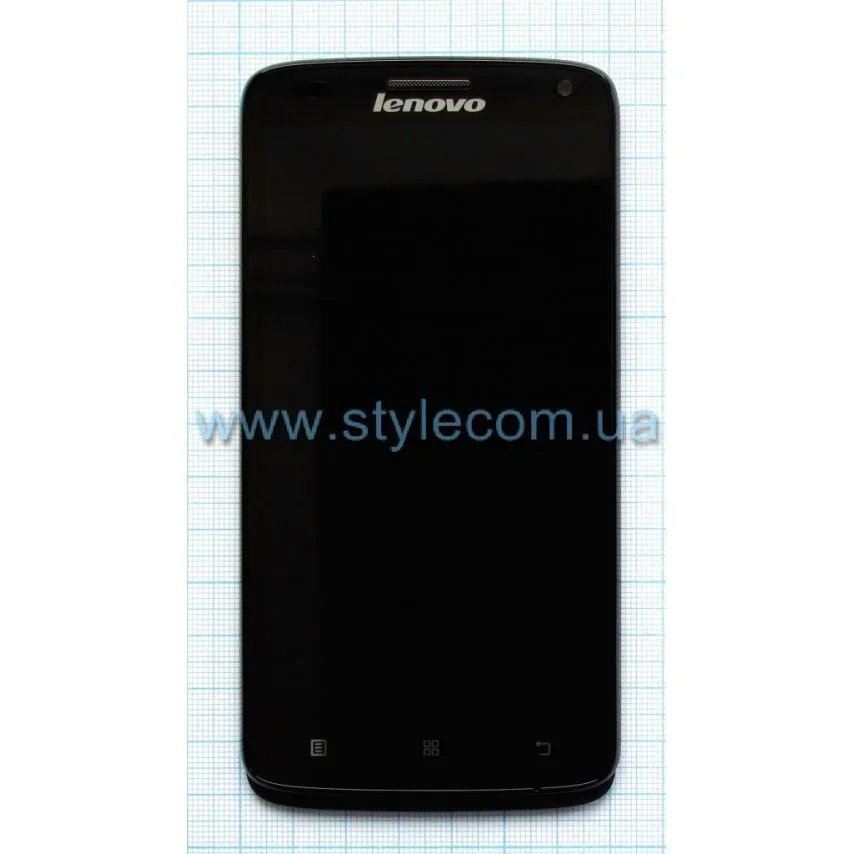 Дисплей Lenovo TFT 5 дюймів чорний з тачскріном і рамкою Original Quality