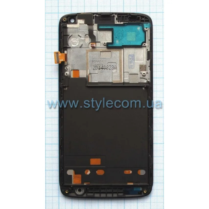 Дисплей Lenovo TFT 5 дюймів чорний з тачскріном і рамкою Original Quality