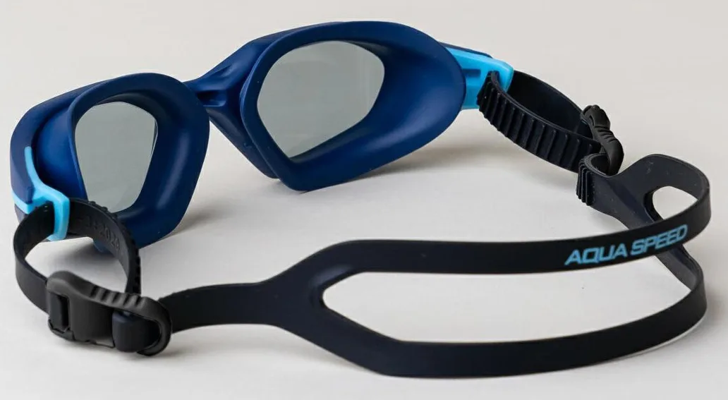 Окуляри для плавання Aqua Speed TPE OFSM синій чорний бірюзовий