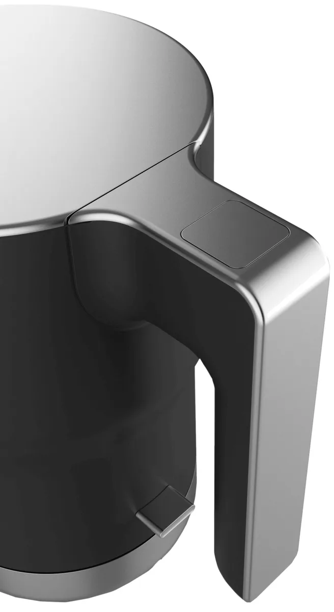 Електрочайник Gorenje 1.5л з ізольованими стінками, чорний матовий.