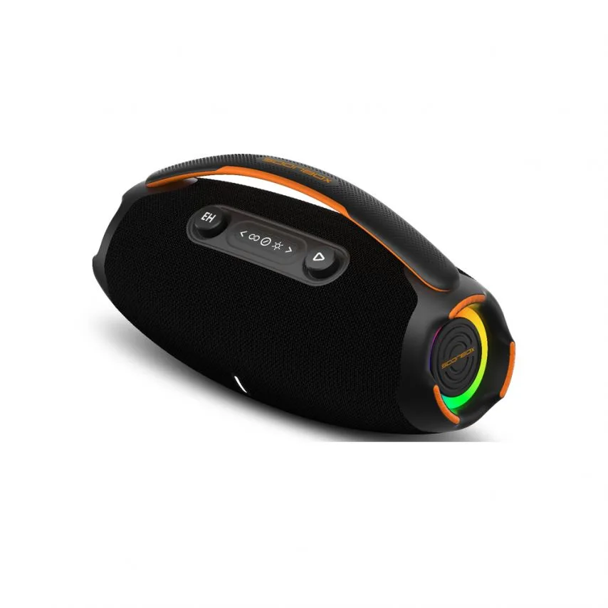 Портативна колонка Soonbox 60W 310х135х165 мм Чорна