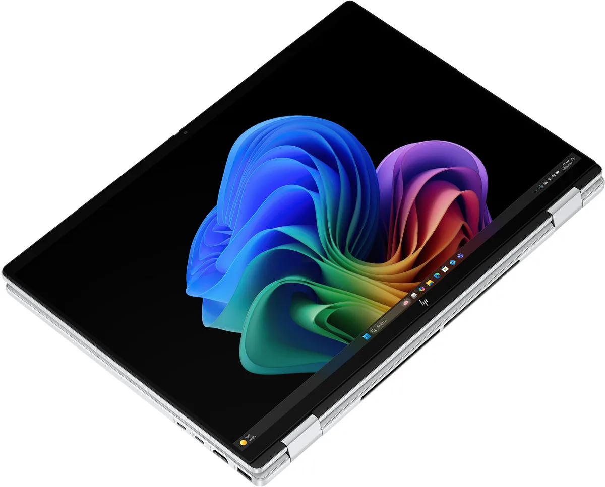 Ноутбук HP OmniBook X Flip x360 16-as0000ua 16" 3K OLED Touch, Intel U7-258V, 32GB, F1TB, UMA, Win11, сріблястий