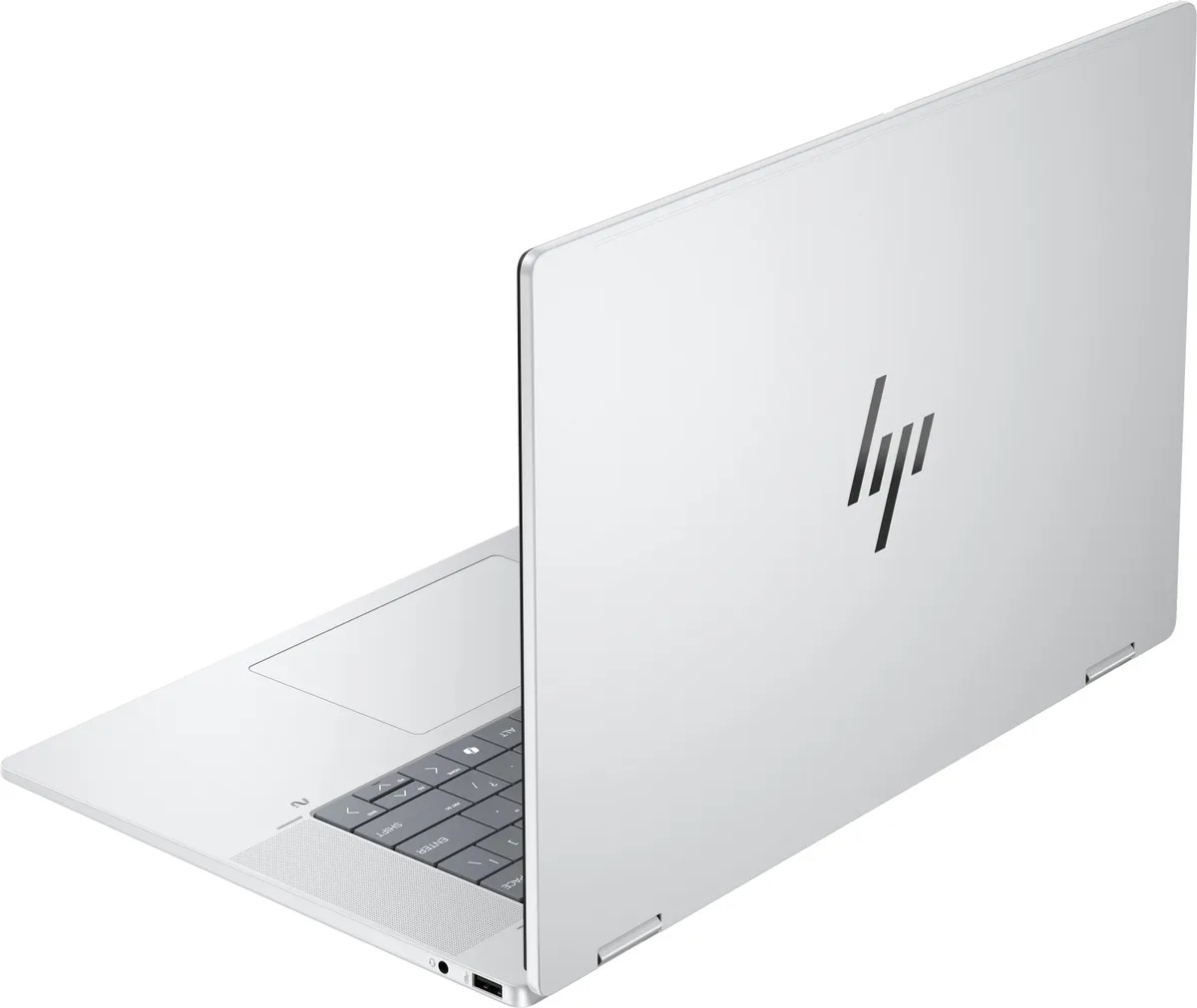 Ноутбук HP OmniBook X Flip x360 16-as0000ua 16" 3K OLED Touch, Intel U7-258V, 32GB, F1TB, UMA, Win11, сріблястий