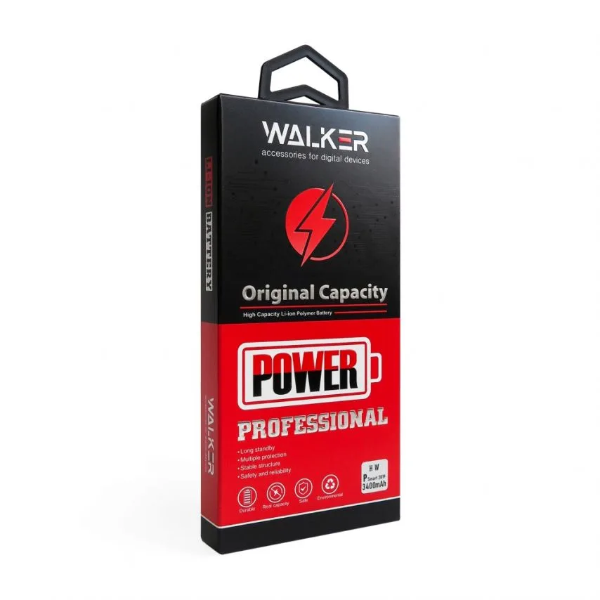 Акумулятор WALKER 3400mAh для Huawei Honor 10 Lite P Smart 2019 3,82V Original