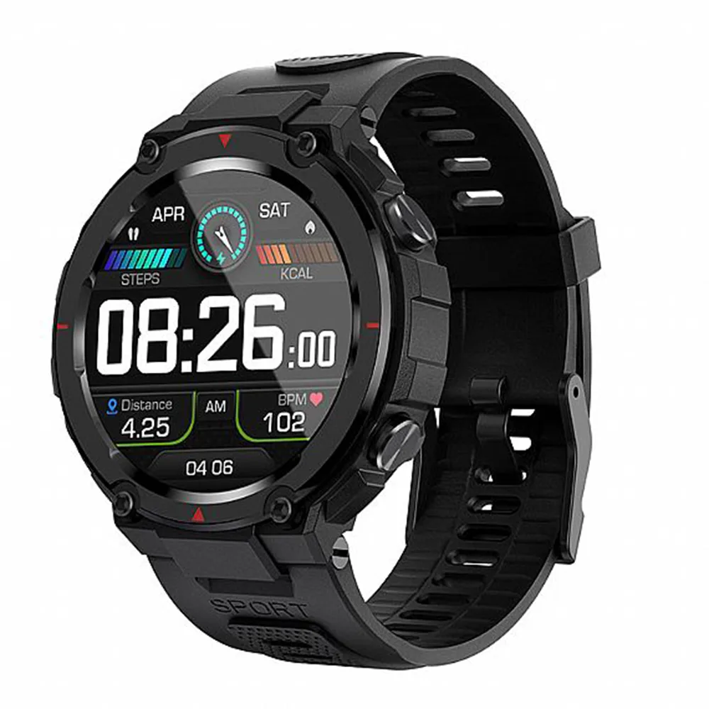Розумні годинники Modfit цинковий сплав 25,5 см чорні