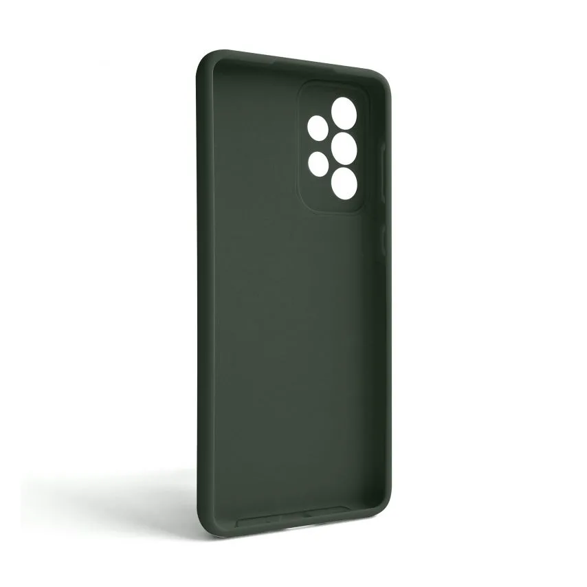 Чохол Silicone Case для Samsung A73 5G силіконовий 2022 зелений