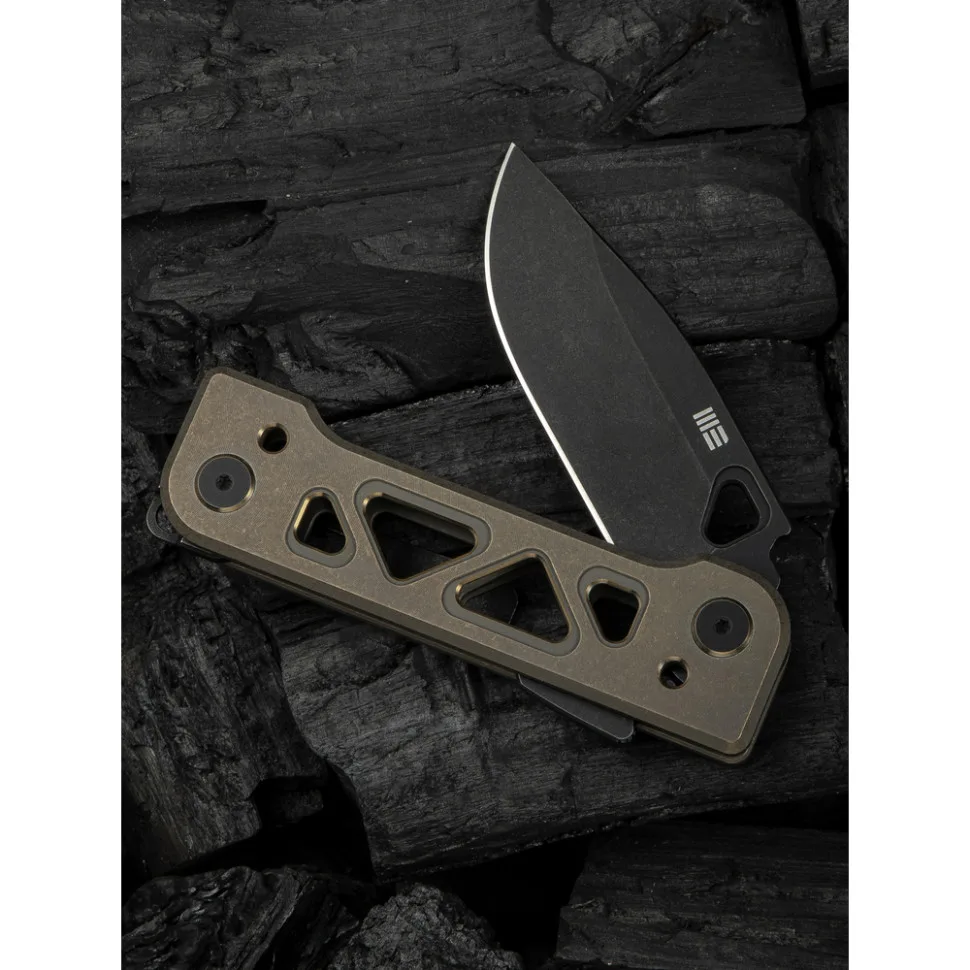 Ніж складаний Weknife титановий 171,3 мм чорний CPM 20CV