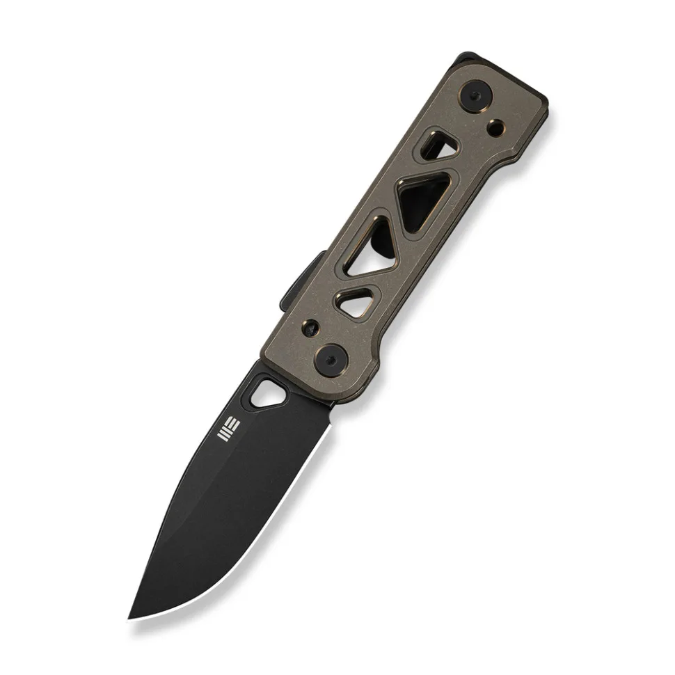 Ніж складаний Weknife титановий 171,3 мм чорний CPM 20CV