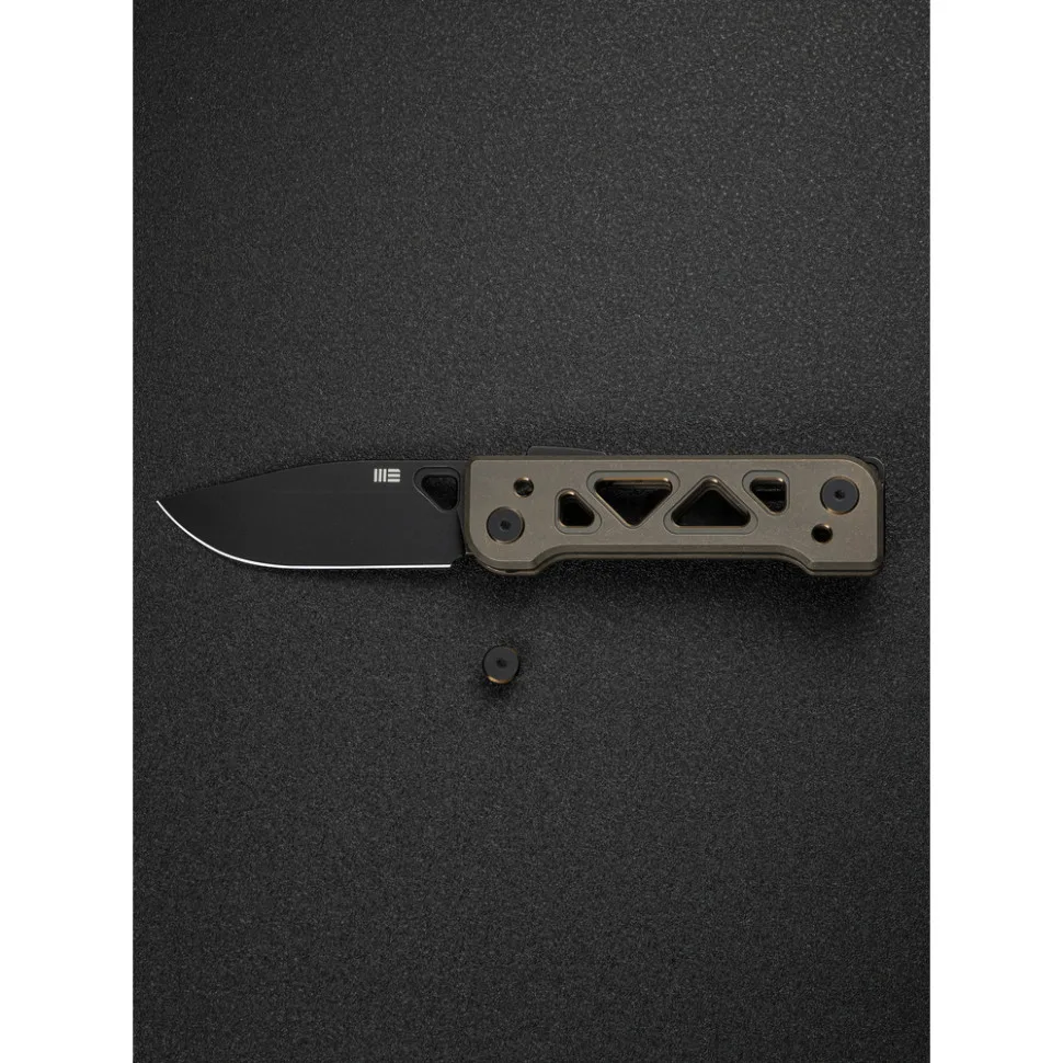 Ніж складаний Weknife титановий 171,3 мм чорний CPM 20CV