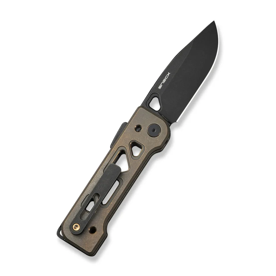 Ніж складаний Weknife титановий 171,3 мм чорний CPM 20CV