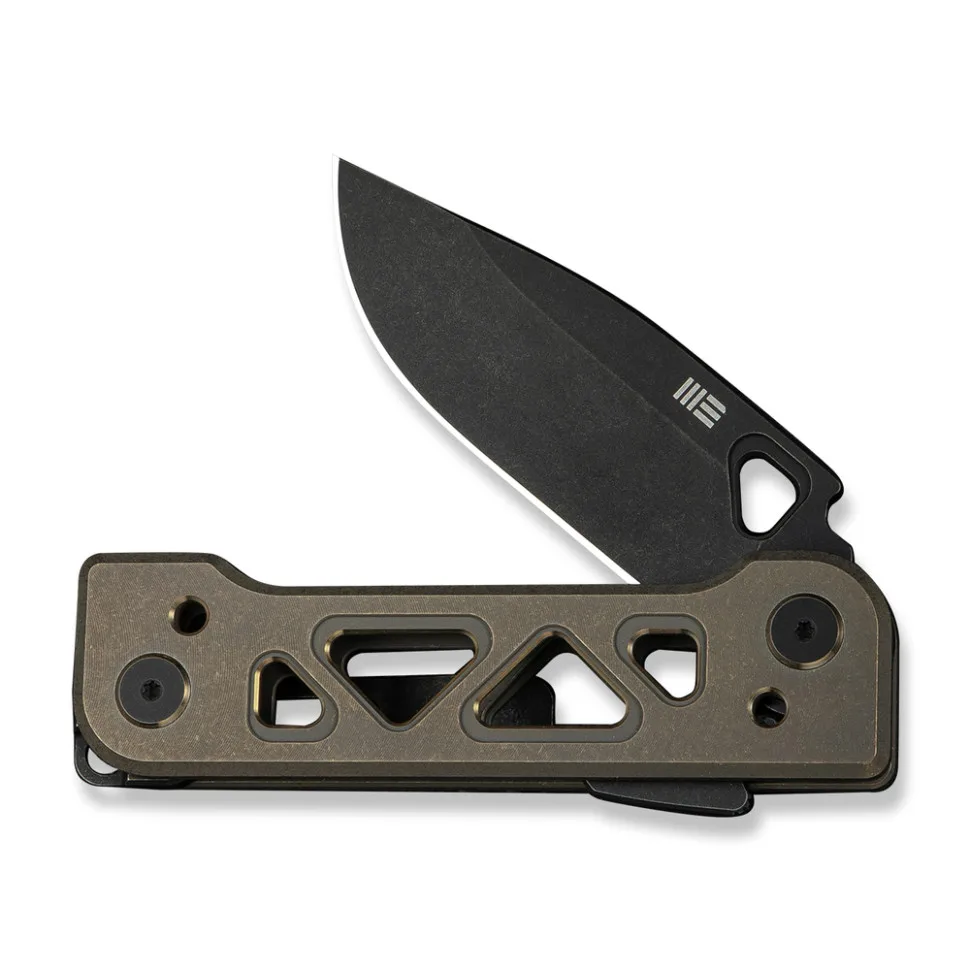 Ніж складаний Weknife титановий 171,3 мм чорний CPM 20CV