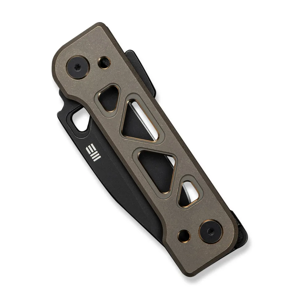 Ніж складаний Weknife титановий 171,3 мм чорний CPM 20CV