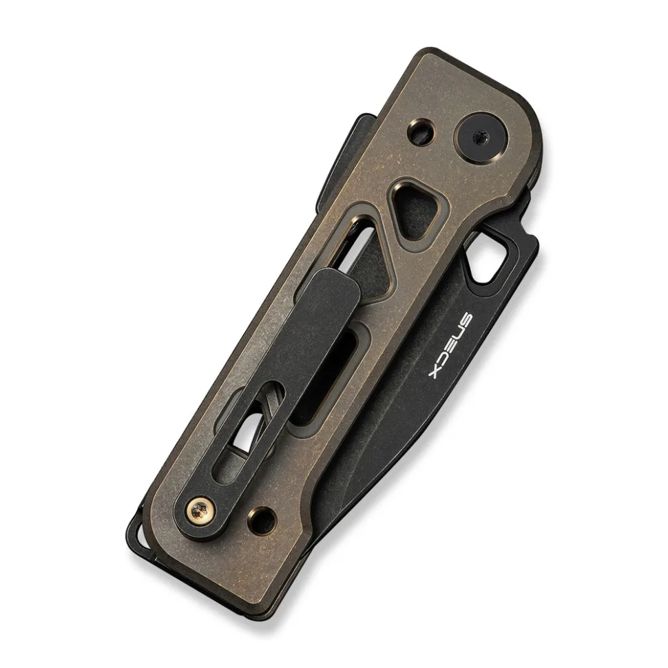 Ніж складаний Weknife титановий 171,3 мм чорний CPM 20CV