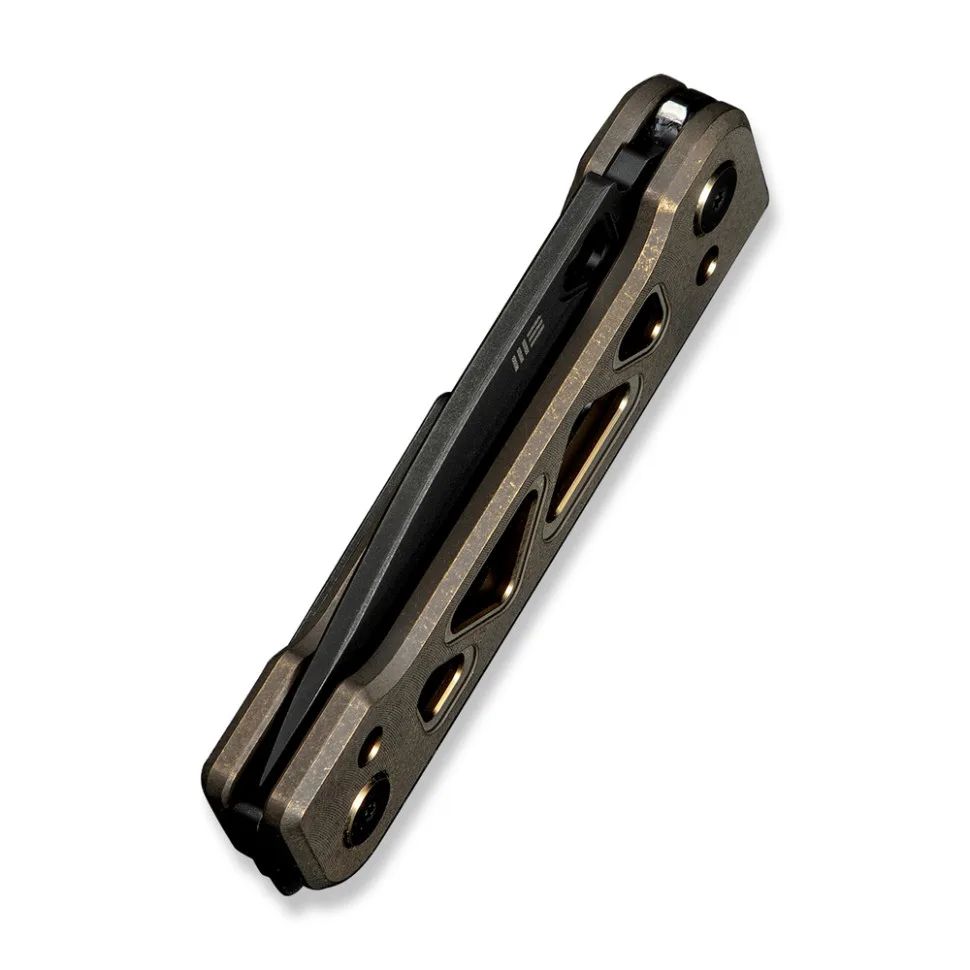 Ніж складаний Weknife титановий 171,3 мм чорний CPM 20CV