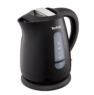 Електрочайник Tefal Express 1.5л, пластиковий, чорний блискучий.