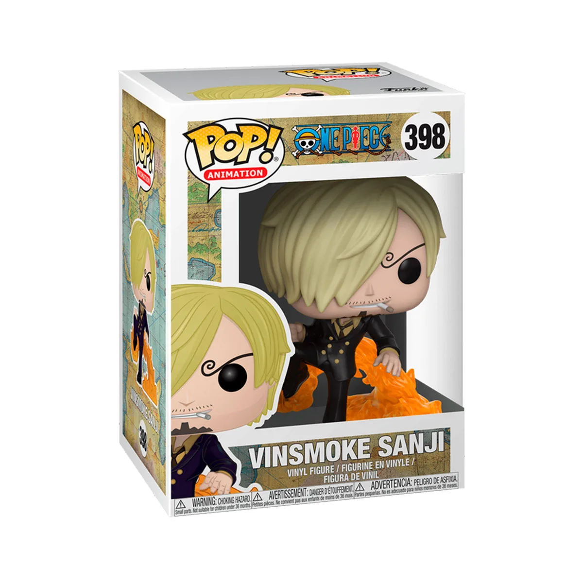 Ігрова фігурка Funko POP! вініл 11,4 см Санджі Великий куш