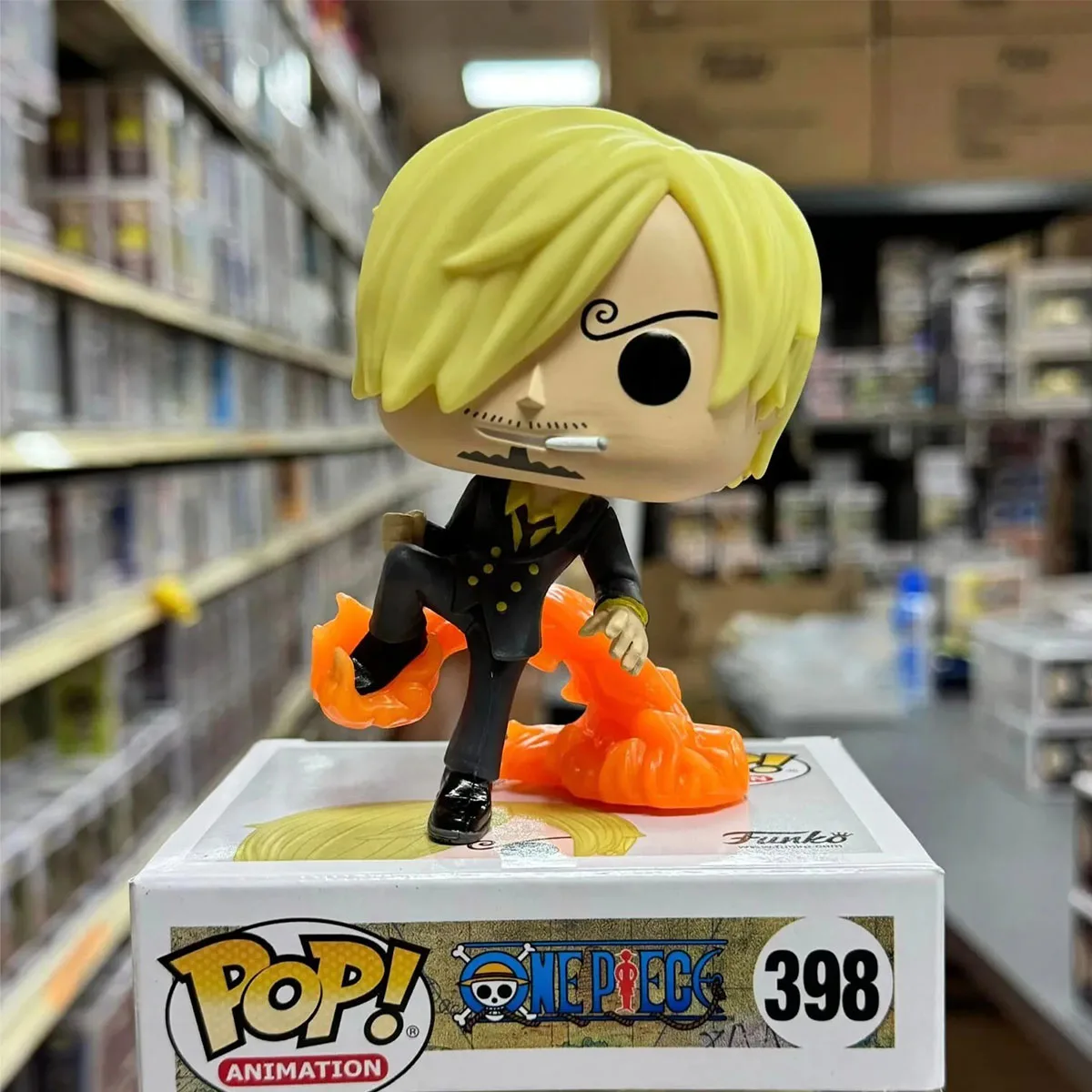 Ігрова фігурка Funko POP! вініл 11,4 см Санджі Великий куш