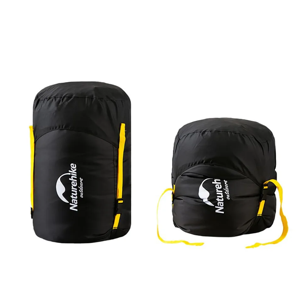Компресійний мішок Naturehike 300D Оксфорд-нейлон 24х40 см чорний