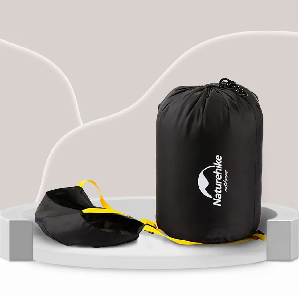 Компресійний мішок Naturehike 300D Оксфорд-нейлон 24х40 см чорний