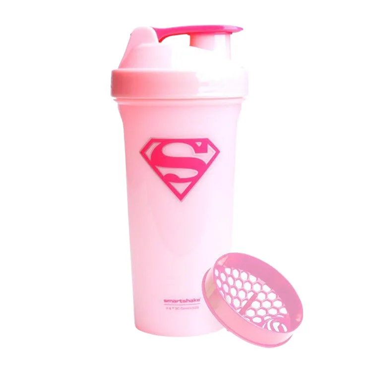 Шейкер спортивний SmartShake пластик 800 мл Рожевий
