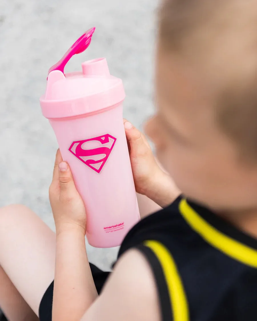 Шейкер спортивний SmartShake пластик 800 мл Рожевий