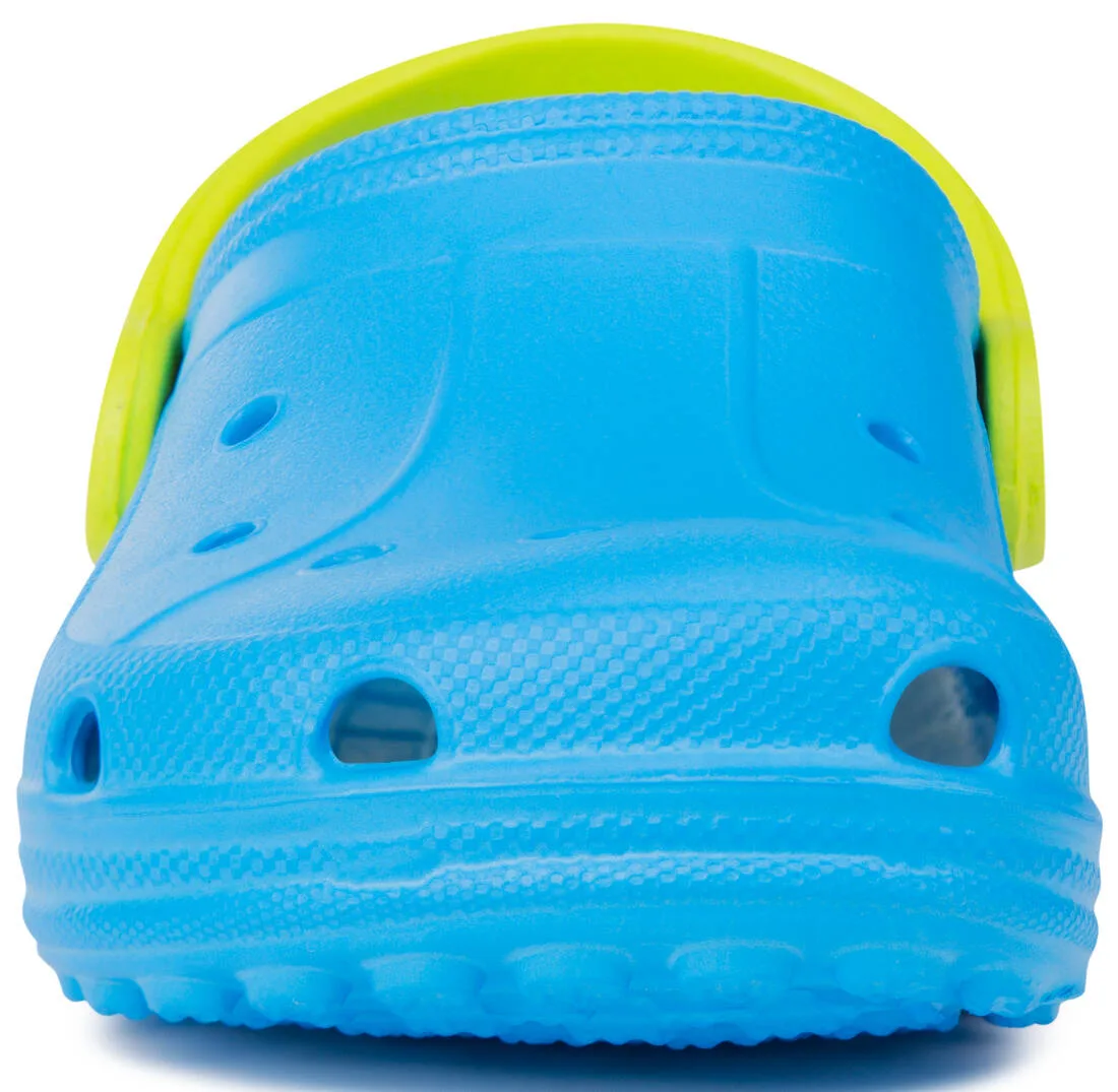 Крокси AQUA SPEED EVA 35 блакитний жовтий дитячі