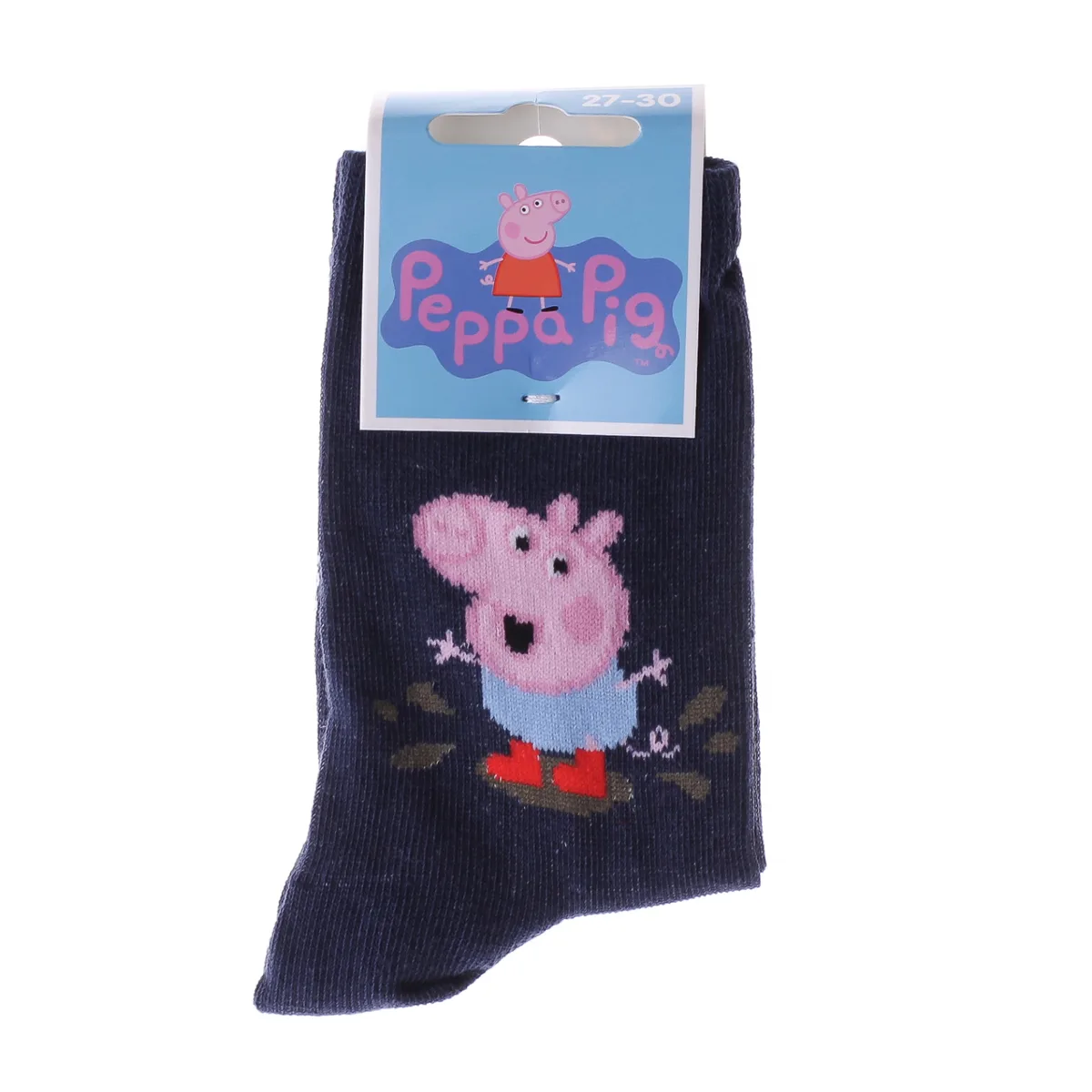 Шкарпетки PEPPA PIG 60% бавовна 19-22 синій