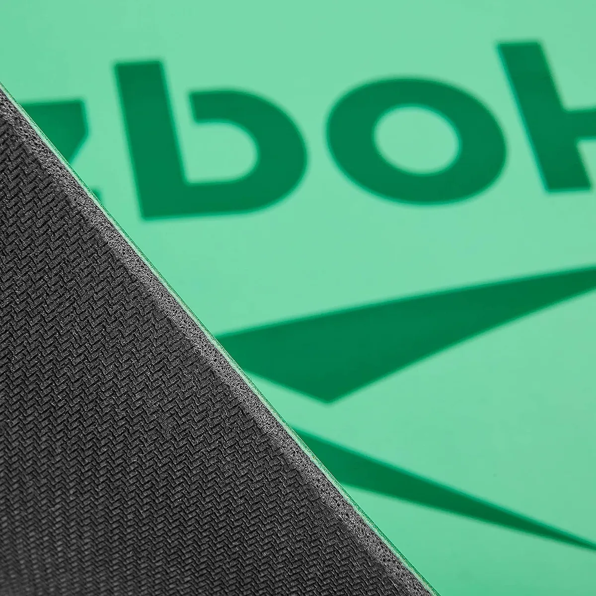 Килимок для йоги Reebok натуральний каучук 176х61х0,4 см зелений мандала