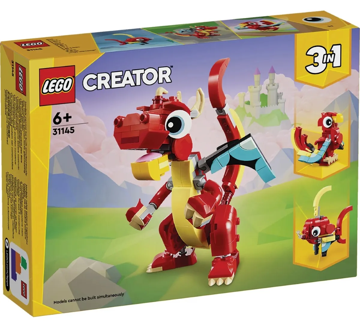 Конструктор LEGO Creator Красный Дракон