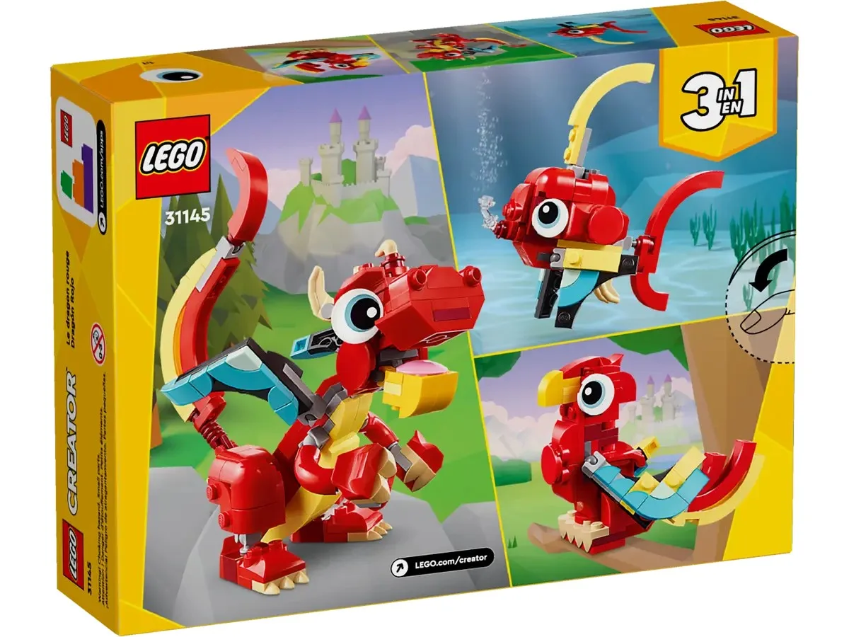 Конструктор LEGO Creator Красный Дракон